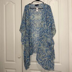 NWT Lane Bryant Paisley Kimono